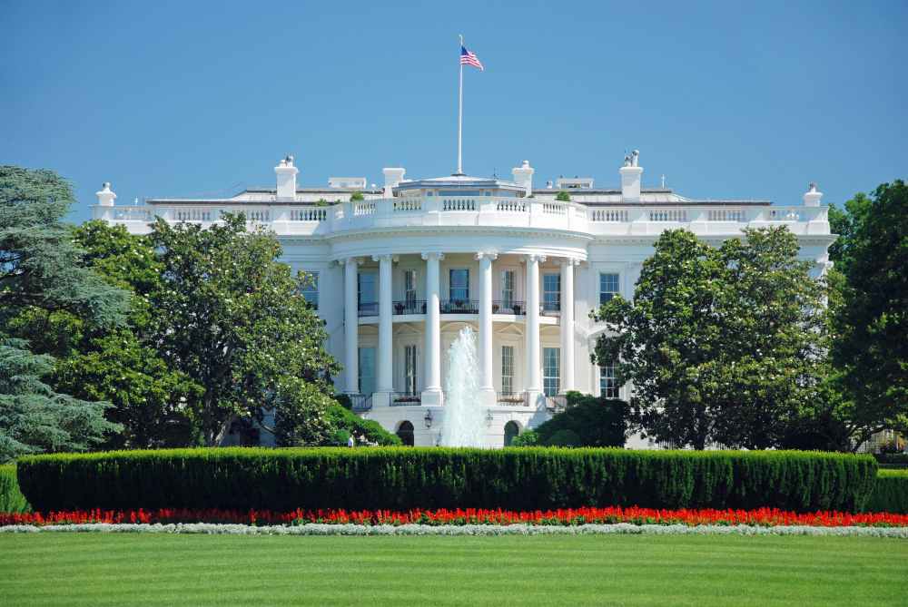 The White House in Washington DC